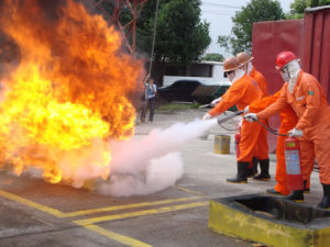 brigada de incendio